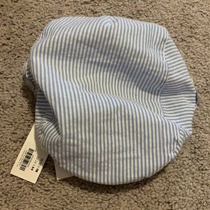 Janie and Jack seersucker hat